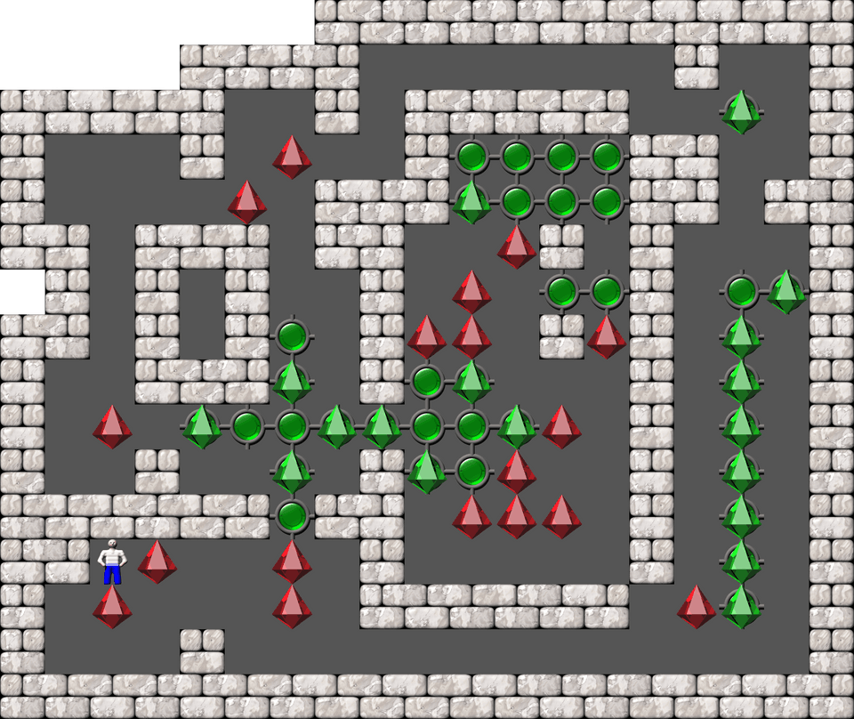 Sokoban Mass Remodel level 175